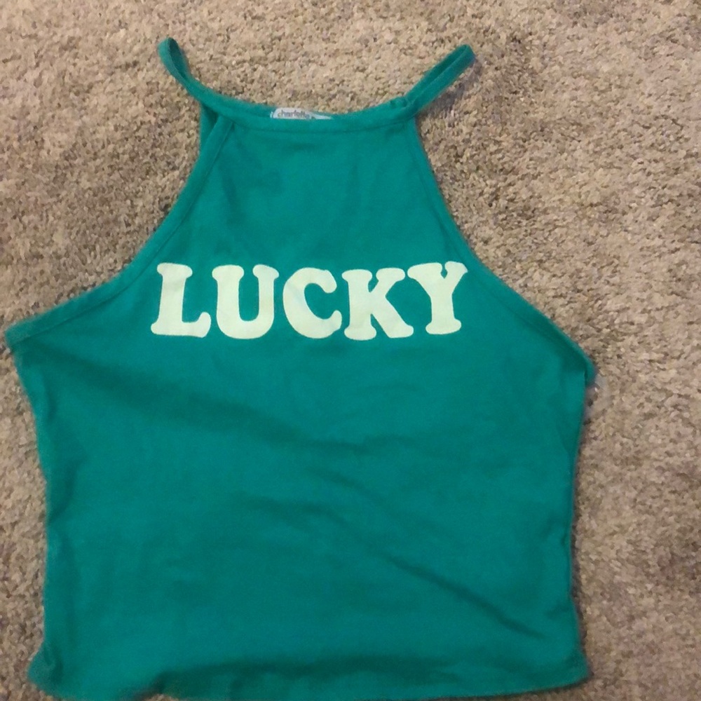 Lucky crop top